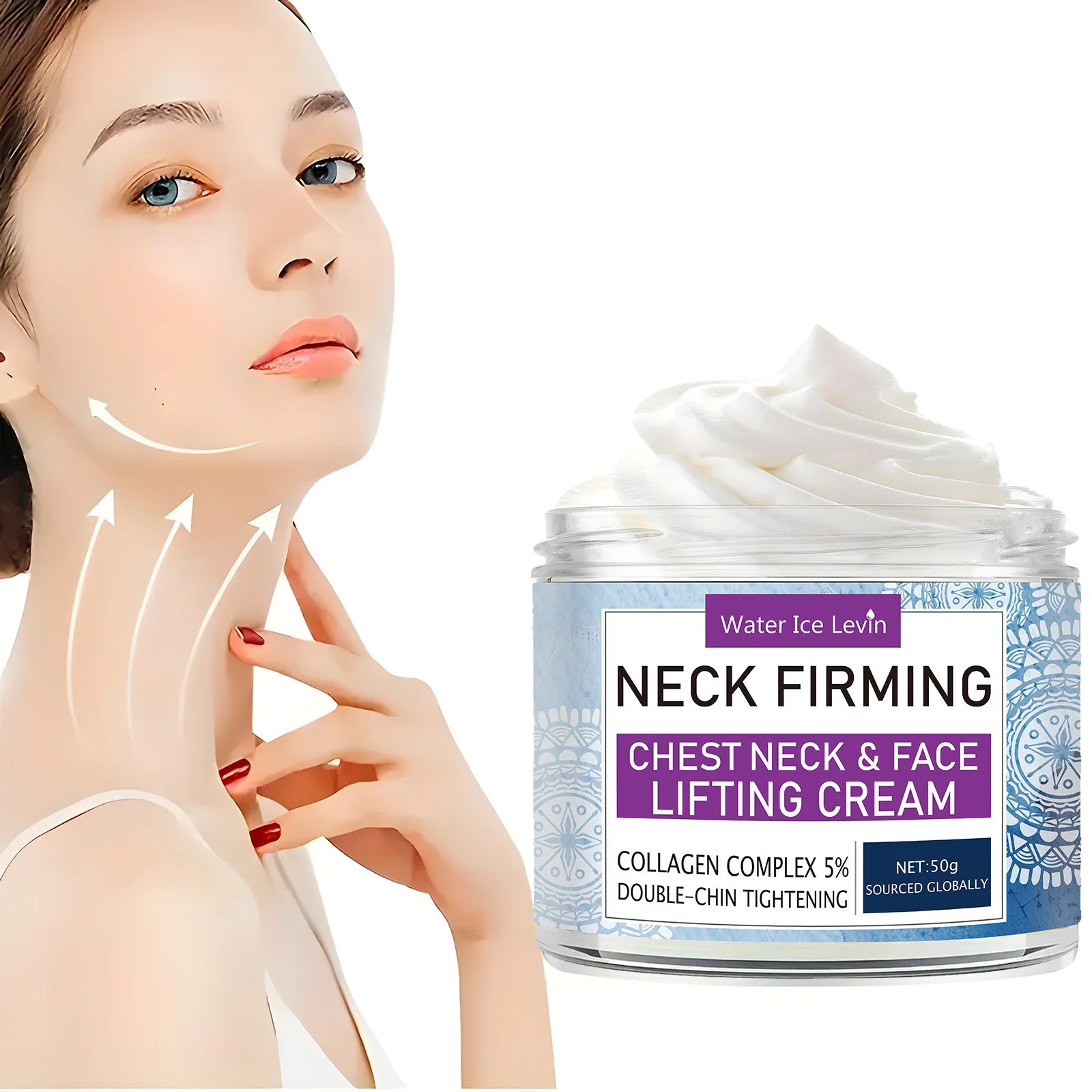 Collagen Neck Cream – Anti-Aging Lifting & Firming | Retinol Neck Firming Cream Oasis Select Default Title