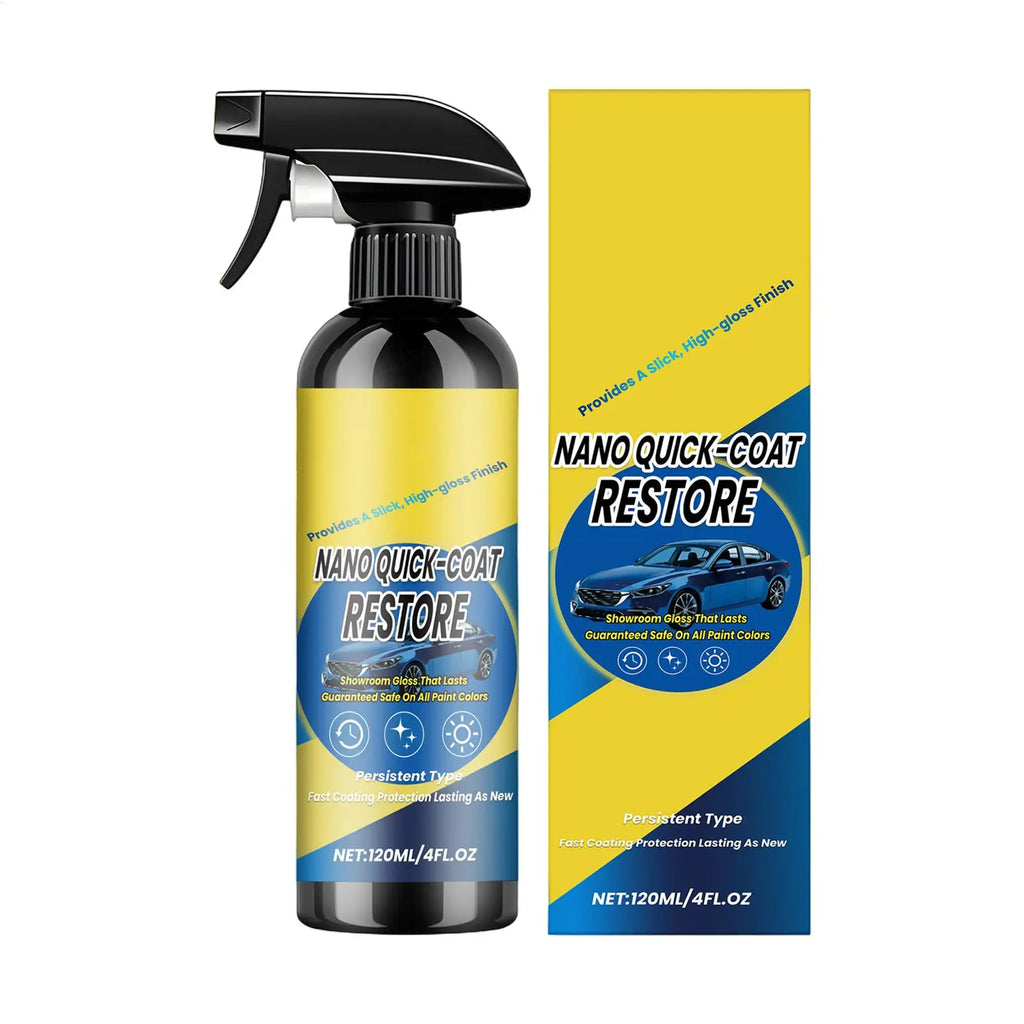 Ceramic Coating for Cars 120ml Quick Long-lasting High Gloss Agent Car Ceramic Coating Spray for Exterior Headlight Trim Marine Oasis Select