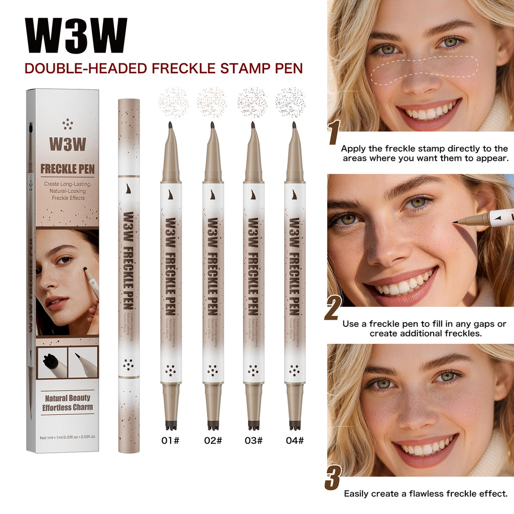 Waterproof Freckle Stamp Pen – Natural Faux Freckle Makeup