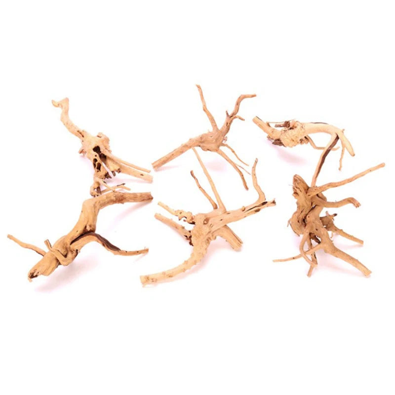 1 Pc Wood Natural Trunk Driftwood Tree Aquarium Fish Tank Plant Stump Aquarium Fish Tank Ornament Landscaping Decoration Oasis Select