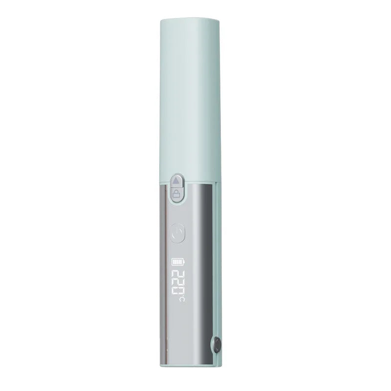 2-in-1 Wireless Hair Straightener & Curler Comb | Portable
