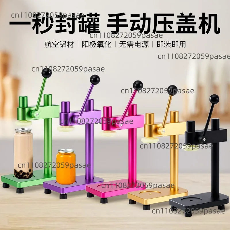 Manual Hand Can Seamer – Portable Stainless Steel Can Sealer
