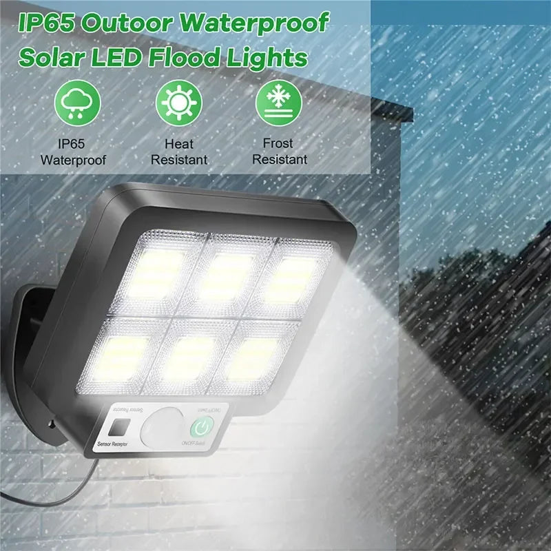 ESMARTER Solar Motion Sensor Wall Light – IP65, 1000LM, 3 Modes