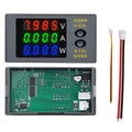 Digital Voltmeter Ammeter Wattmeter Voltage Current Energy Meter DC 0~100V 10A 1000W High Precision Power Meter Oasis Select Red Green Blue