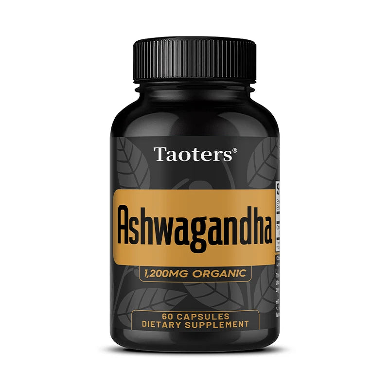 Organic Ashwagandha Capsules – Focus, Energy & Mood | 120ct