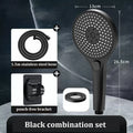 3-Speed High-Pressure Shower Head Set | Large Panel, Water Saving