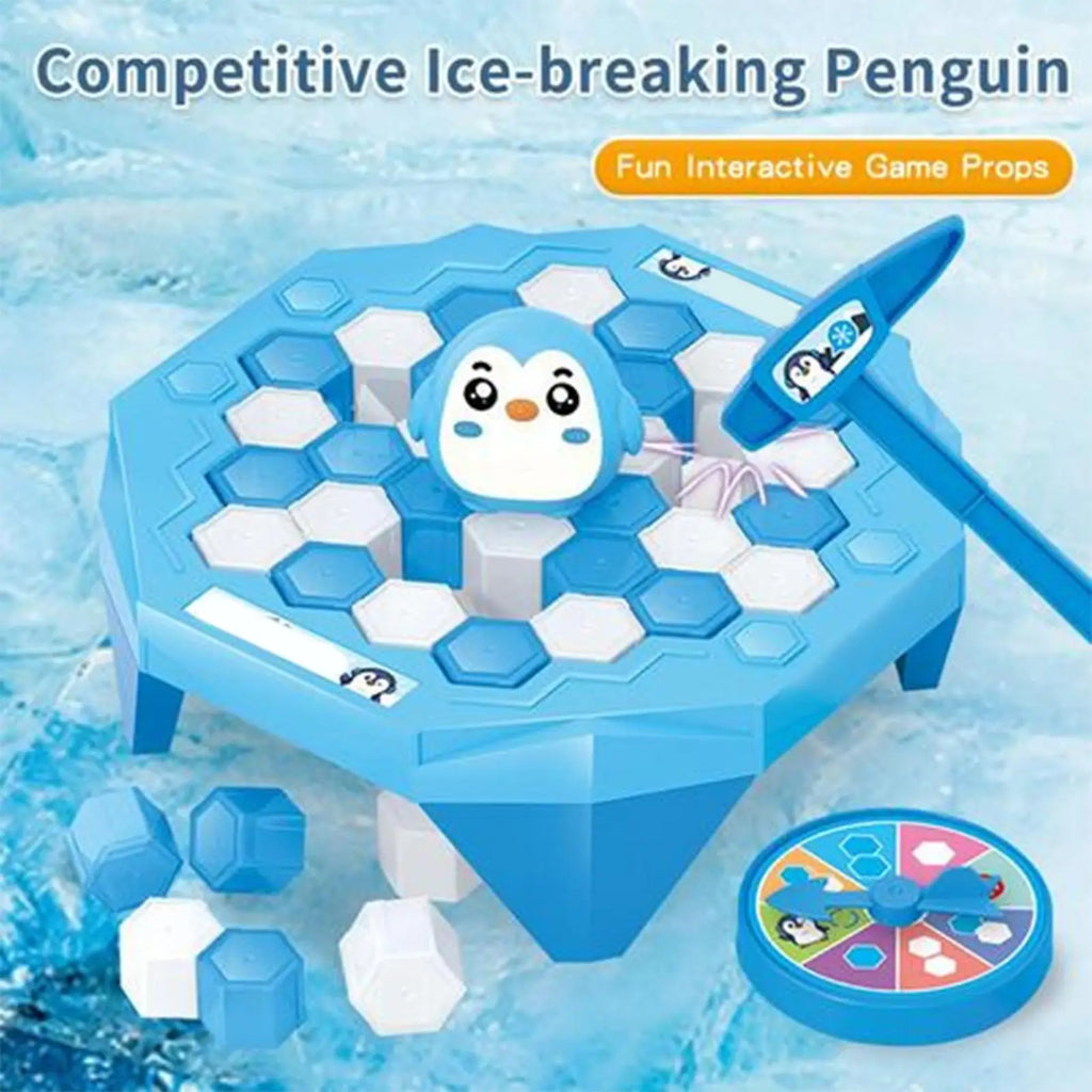 Save Penguin Knocking Ice Toy Ice Breaker Knocking And Disassembling Wall Board Game Novelty family Game Interactive Toy Oasis Select