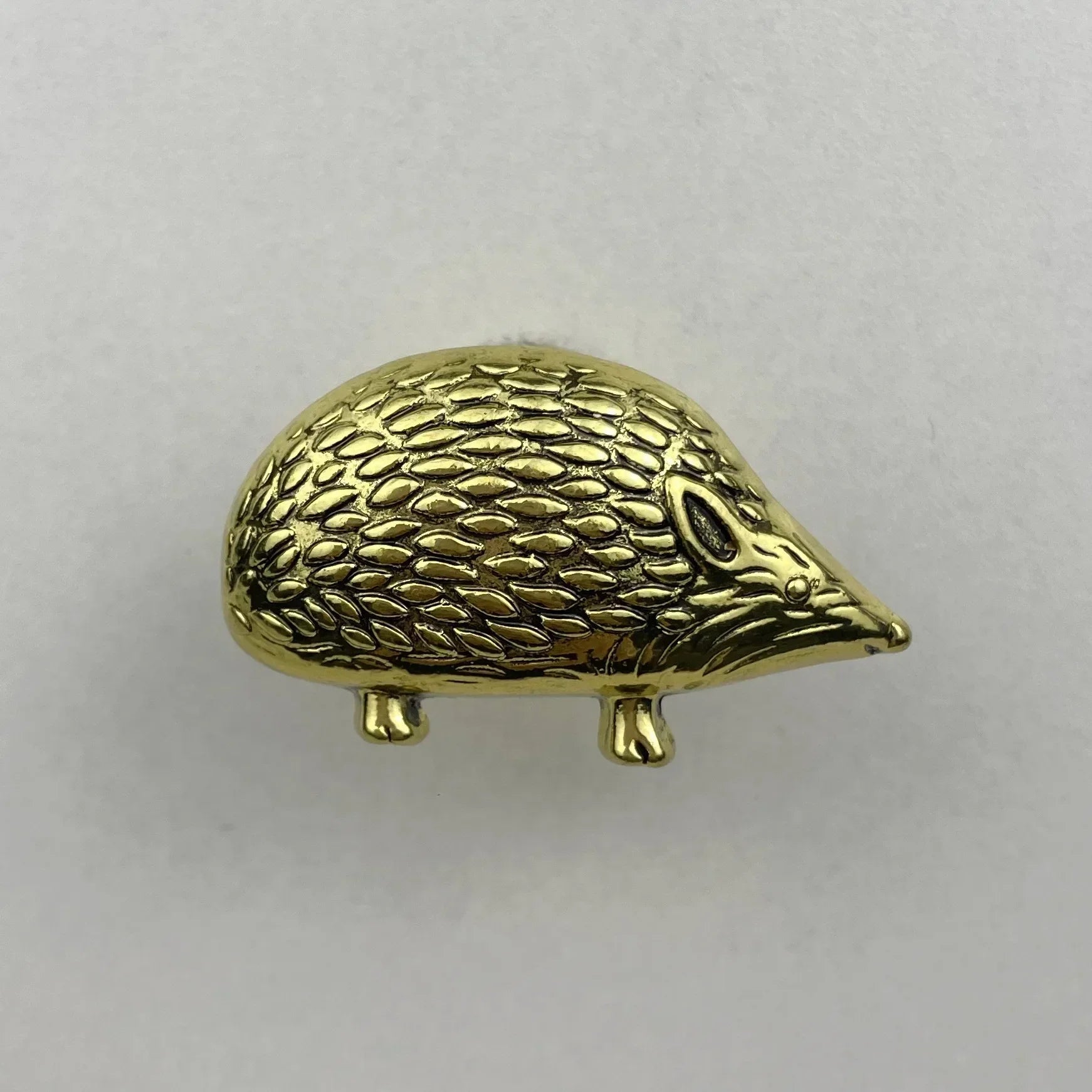 10PC Cute Hedgehog Drawer Knobs Furniture Handle Single Hole Cabinet Door Handle Kitchen Cabinet Wardrobe Handle Oasis Select Ancient Gold 10PC