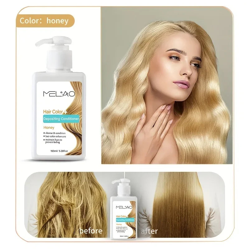 MELAO Semi-Permanent Hair Color Depositing Conditioner