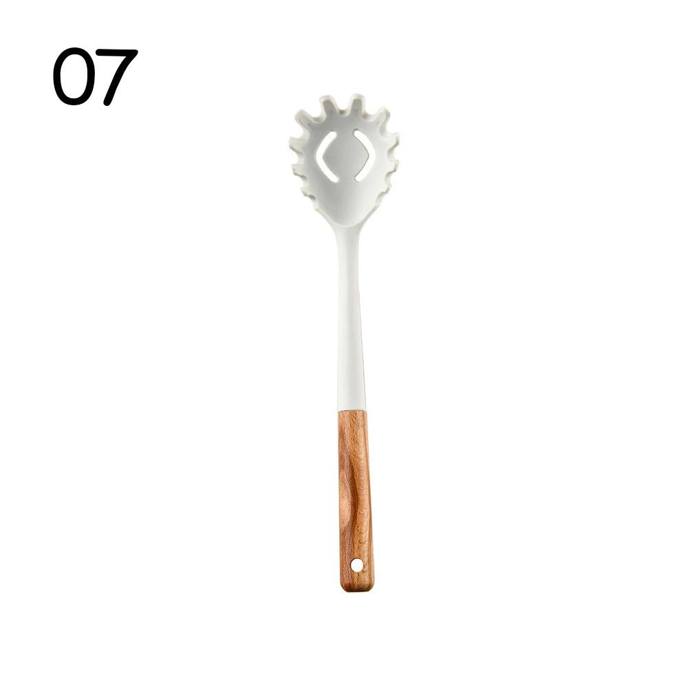 Silicone Kitchen Utensils Set – Non-Stick Spatula & Beater Silicone Utensil Set Oasis Select 07