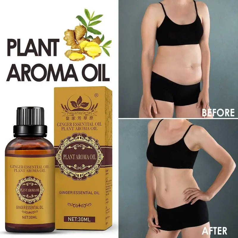 30ml Ginger Essential Massage Oil | Aromatherapy & Body Care Aromatherapy Massage Oil Oasis Select
