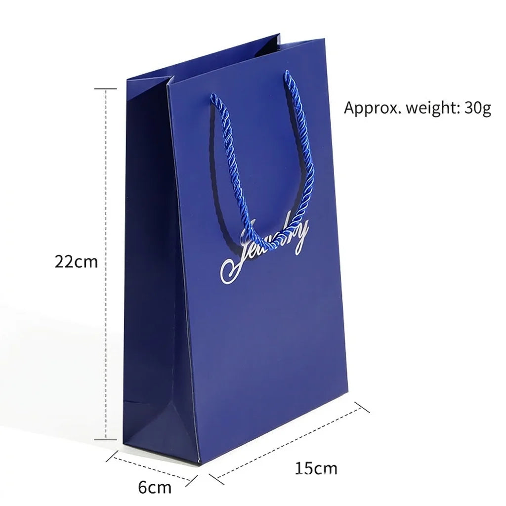 Paperboard Gift Tote Bag for Jewelry, Cosmetics & Party Favors