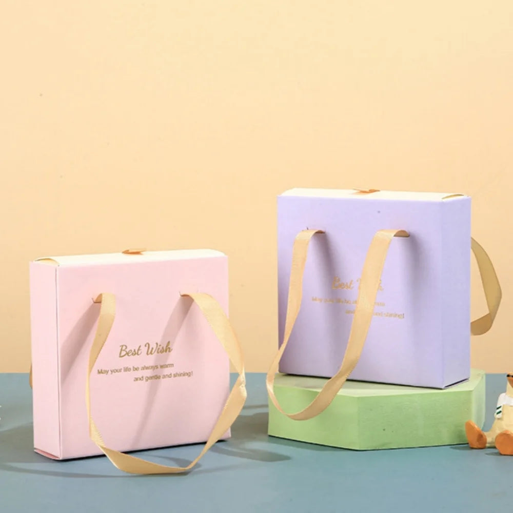 Portable Jewelry Gift Box – Ring, Earring & Necklace Case