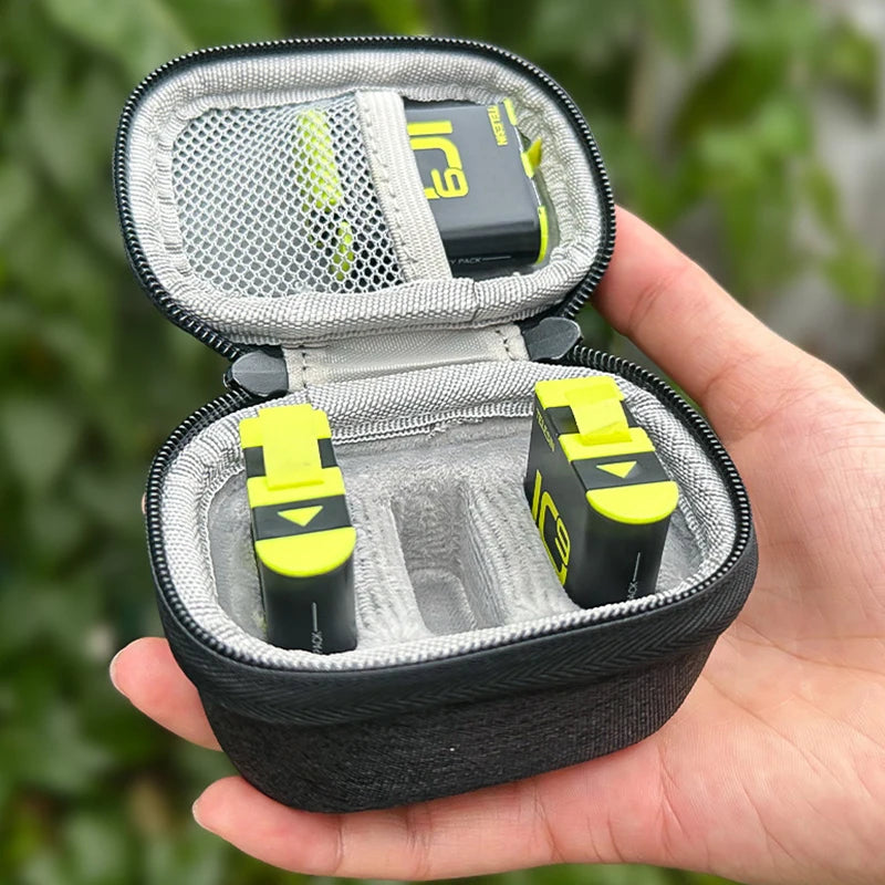 Portable Sport Camera Battery Bag Protective Case Storage Carry Pouch Protector For OSMO Action For Insta360 Oasis Select