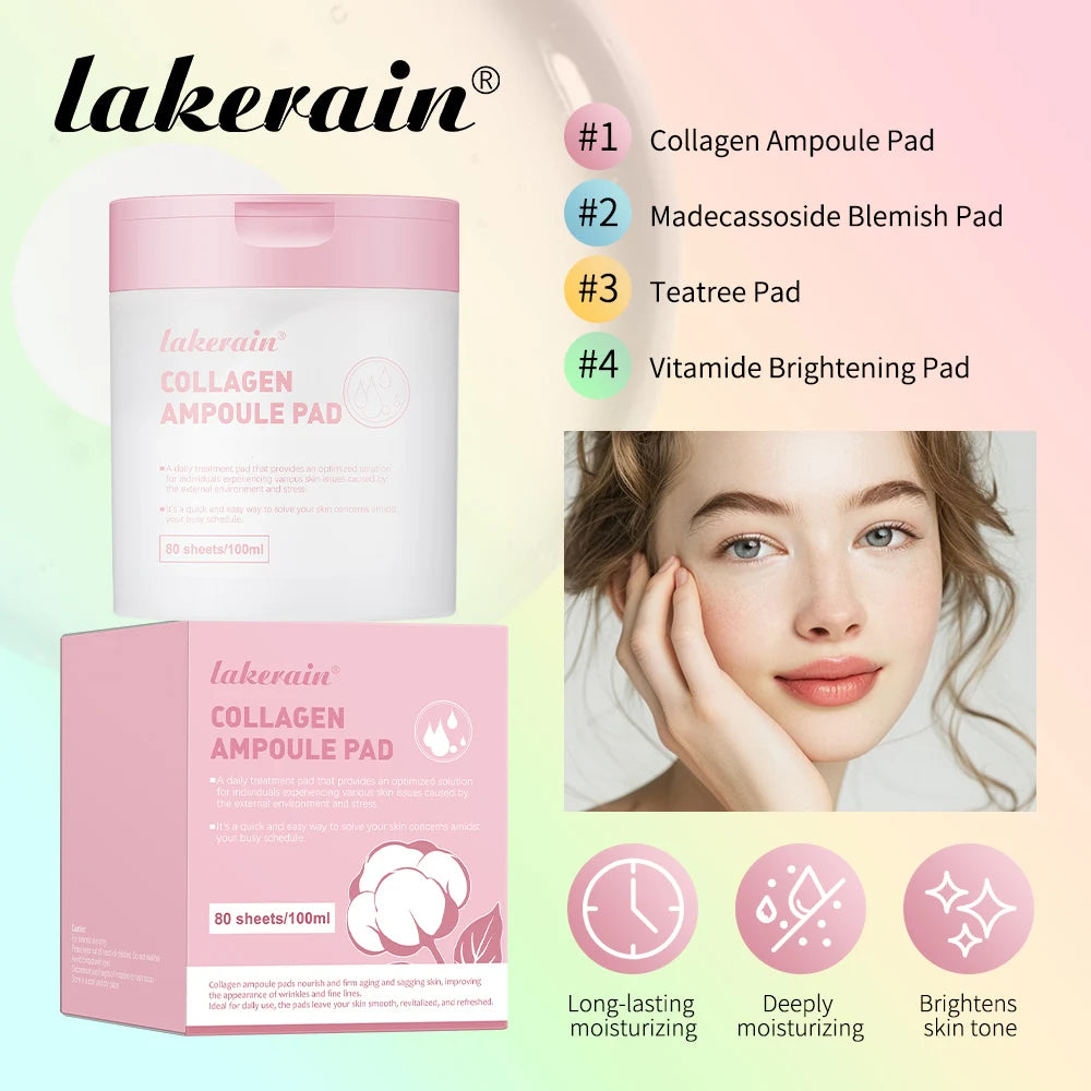 Lakerain Makeup Cotton Pad Teatree Pad Facial Toner Soothing Cotton Pad Calm Sensitive Skin Mild Texture Cotton Pad Oasis Select