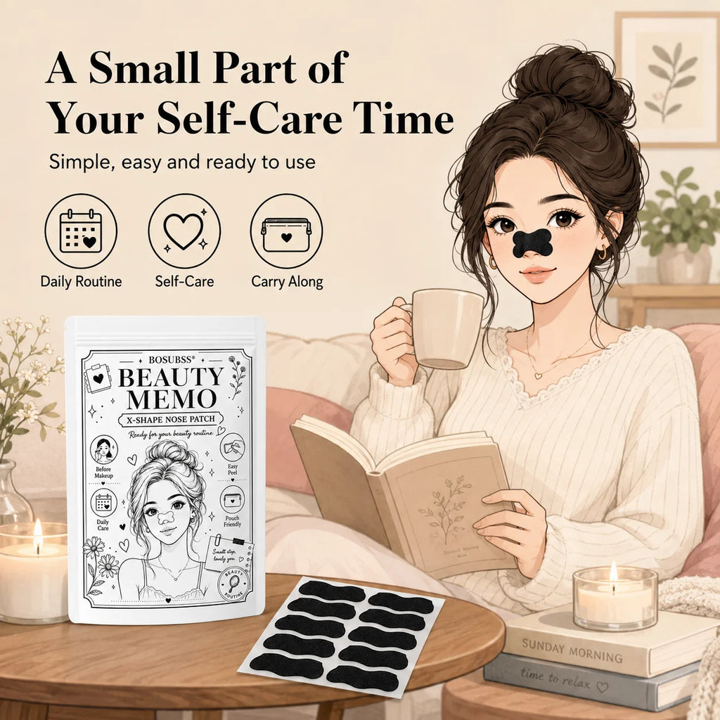 20/30Pcs Charcoal Nose Care Strips, Soft Fit Skin Routine Patch Set, Easy Home Use, Fresh Look, Travel Friendly Oasis Select