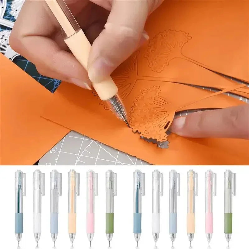 1/2/3pcs Utility DIY Knife Pen Set, Scrapbook Cutting Tool, Paper Cutter Pen, DIY Craft Handwork Tools For School Office Oasis Select