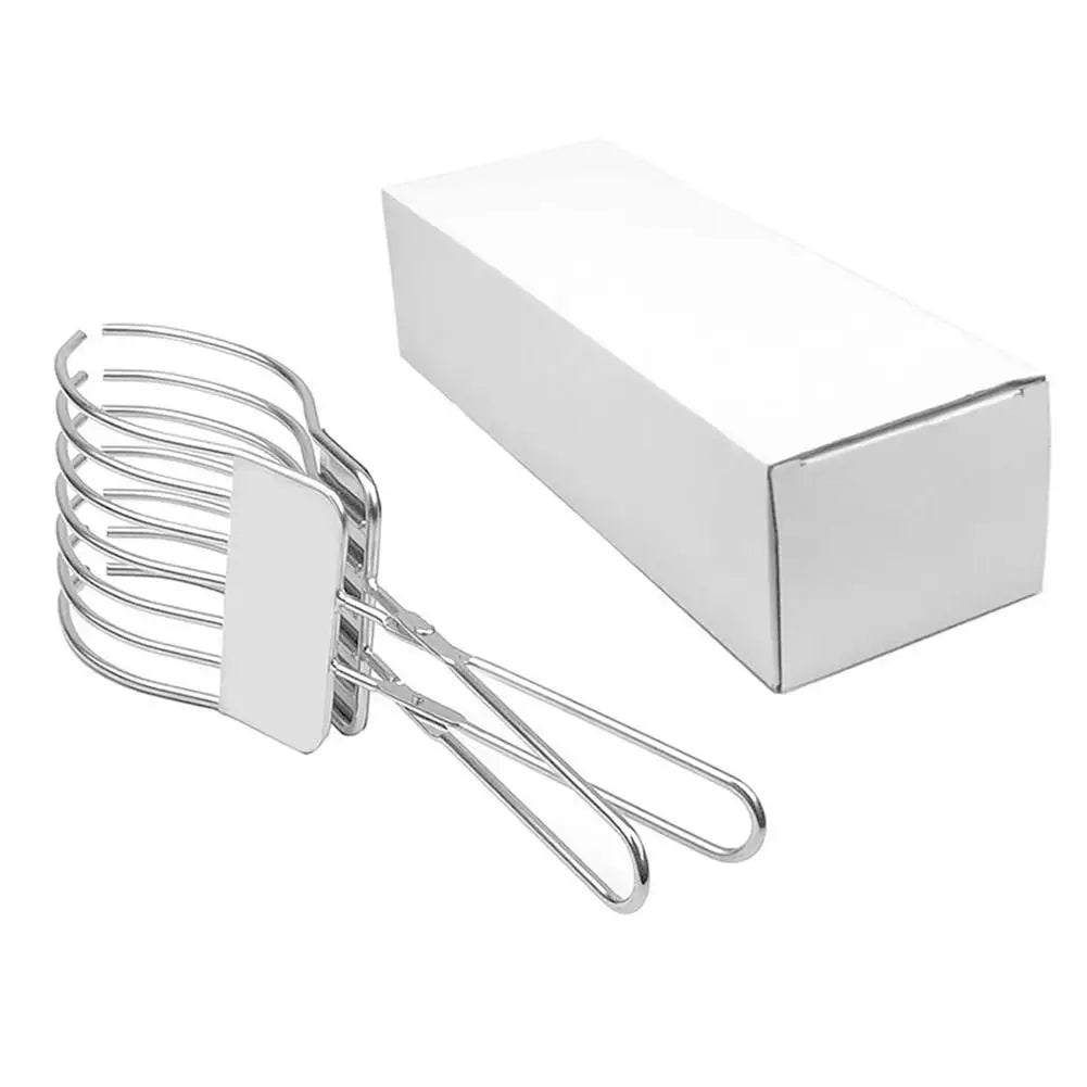 2026 New Stainless Steel Multi-function BBQ Clip Slicer Rustproof Portable Meat Ham Bread Cutter Kitchen Tool for Home Outdoor Oasis Select 1pcs