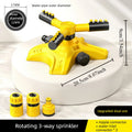 360 Degree Rotating Garden Lawn Sprinkler Automatic Large Area Watering Irrigation Sprayer for Yard Outdoor Plant Care Oasis Select Sprinkler connector