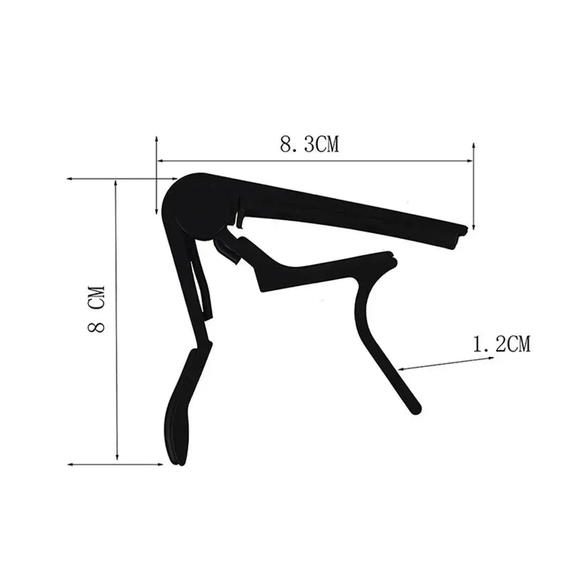 1/2pcs Universal Aluminium Alloy Guitar Capo - Lightweight & Durable Quick-Change Capo For Acoustic Electric And Classic Guitars Oasis Select