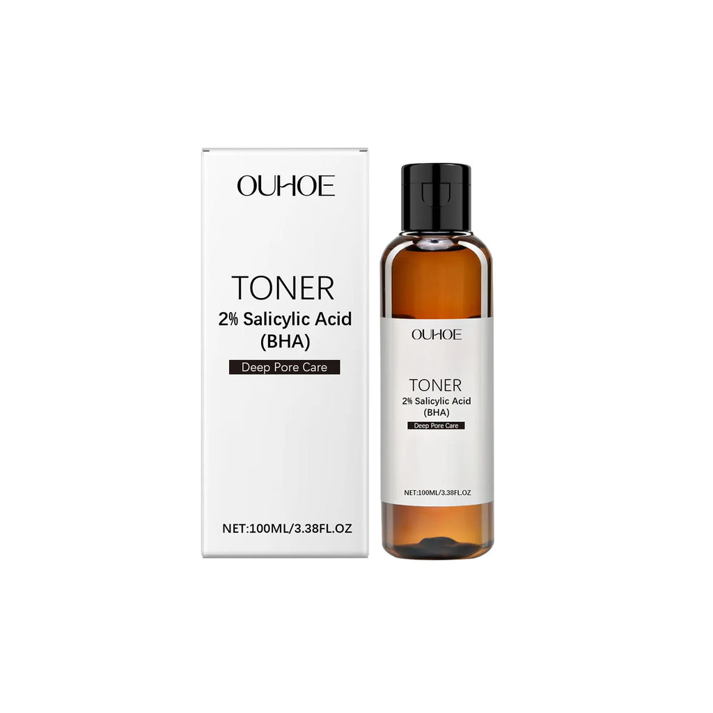 2% Salicylic Acid Toner for Pores Shrinking Oil Control Remove Pimple Exfoliating Anti Acne Moisturizing Brighten Facial Toner Oasis Select 100ml boxed