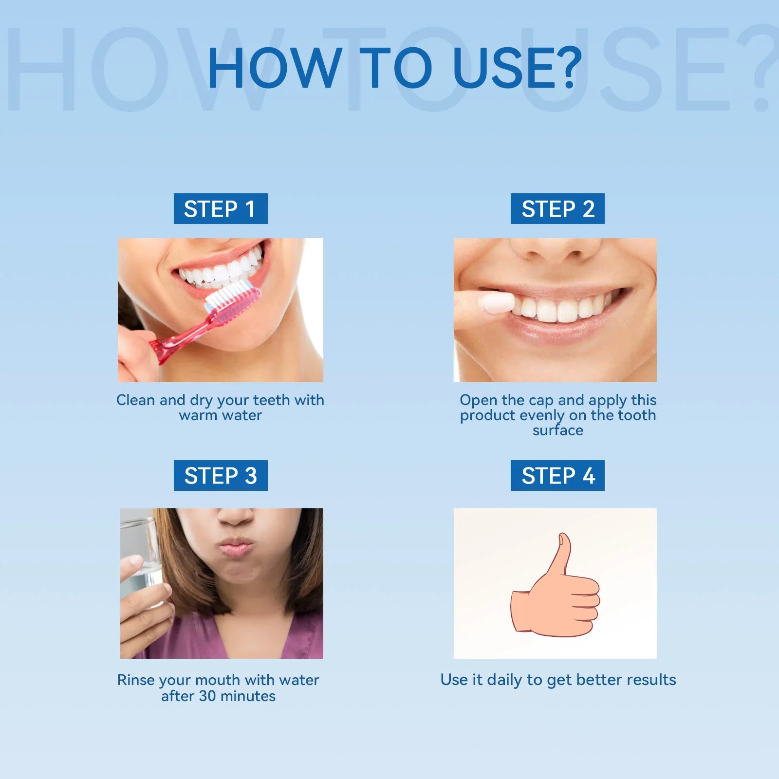 Gum Repair Gel – Plant Extract Toothpaste for Whiter Teeth Oral Care Gel Oasis Select