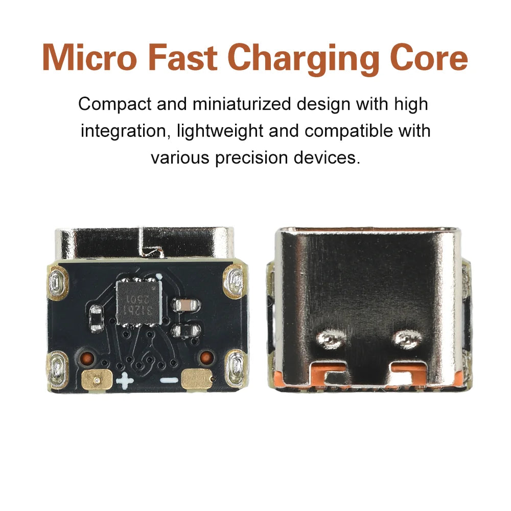 Mini Fast Charging Module PD QC Trigger 9V 12V 15V 20V Fixed Output for Smartphones Tablets In-Car Devices Universal Compatibili Oasis Select
