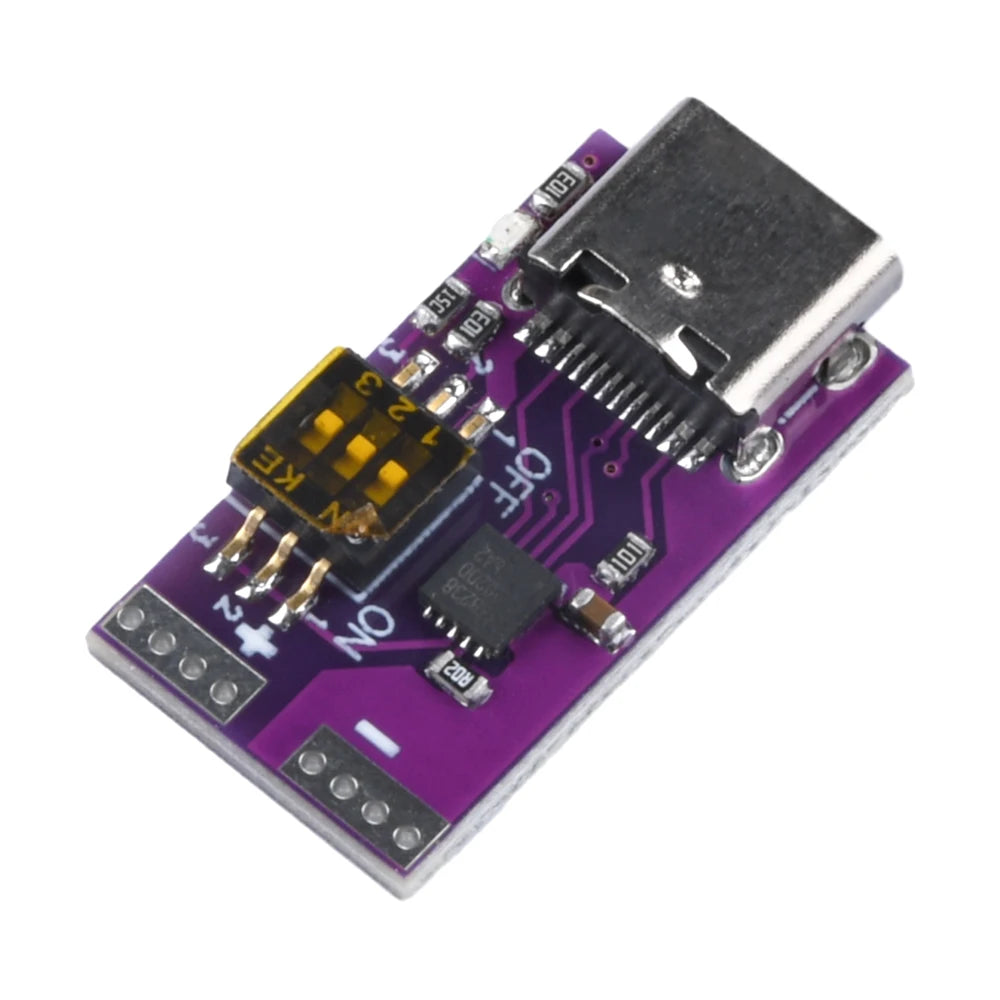100W Type-C PD Fast Charger Decoy Board 5V 9V 12V 15V 20V 5A Fixed Output Power Charging Module for DC Laptop Motor LED Light Oasis Select
