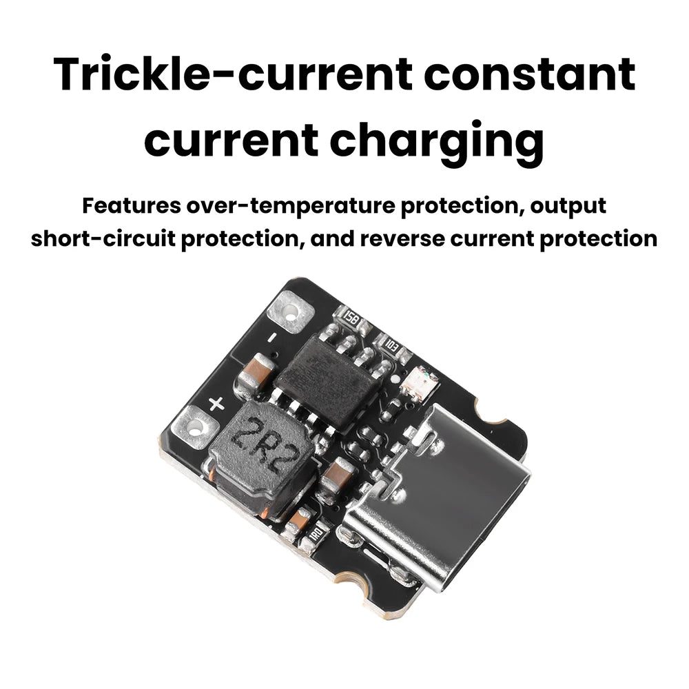 Mini 1S 3.2V 3.6V Lithium Iron Phosphate Battery Charging Board 2.4A Fast Charger Module Trickle Constant Current Charging Oasis Select