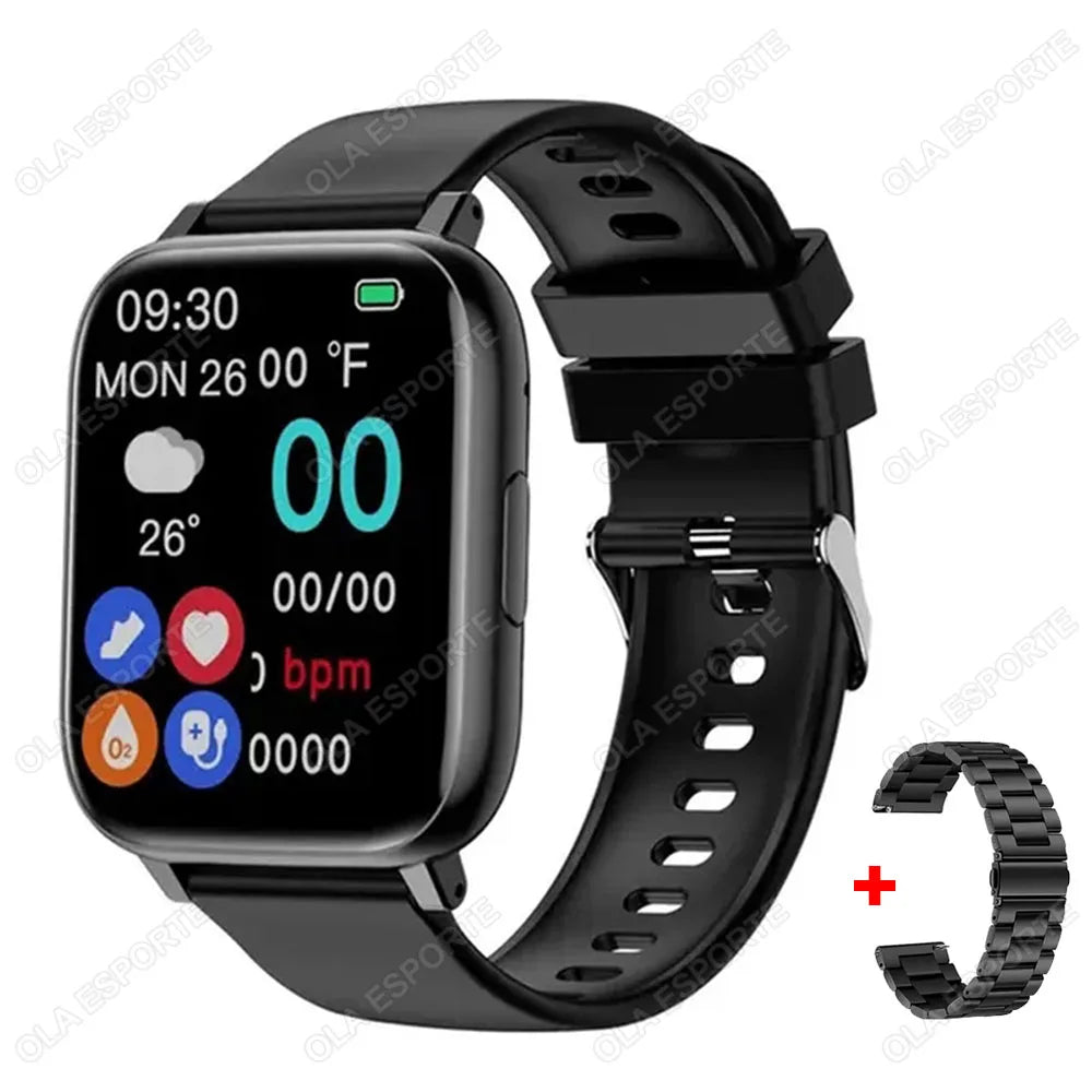 Ola Esporte 2025 Smart Watch – Bluetooth Call & Fitness Tracker