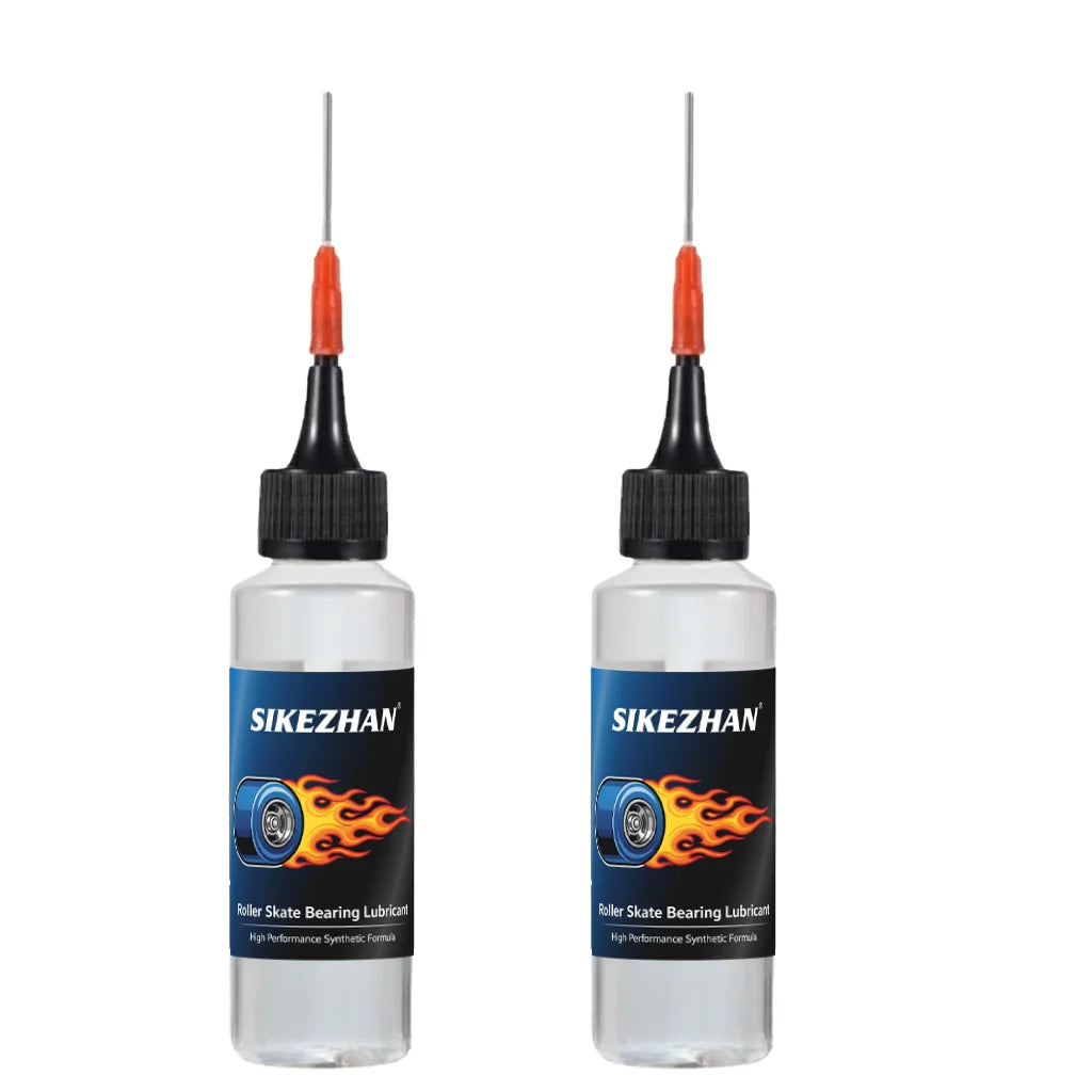 Premium Skateboard & Roller Skate Lubricant - High-Speed Bearing Oil, Anti-Rust & Friction Guard - Inline Skates & Noise Reducer Oasis Select 2PCS-120ml