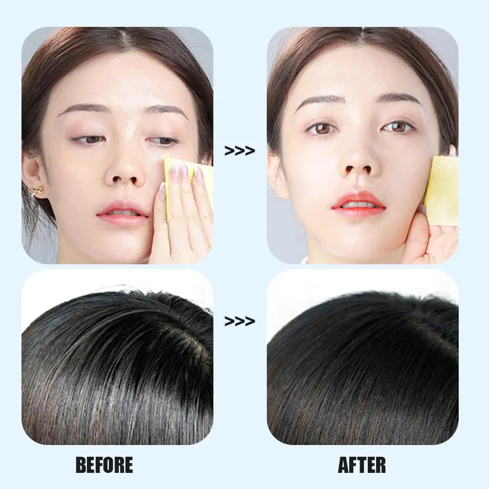 Oil Blotting Sheets for Oily Skin with Mirror & Puff – 100 Pack Oil Blotting Sheets Oasis Select