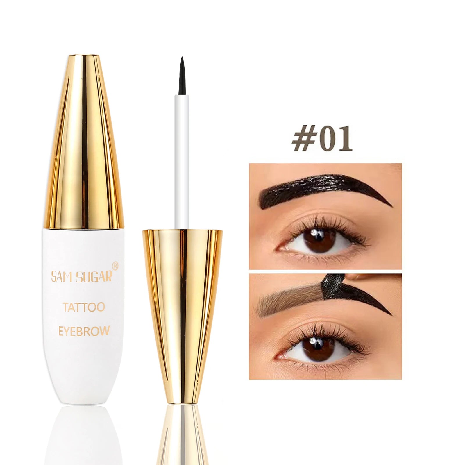 SAM SUGAR Peel-Off Brow Tattoo Cream – Waterproof Long-Lasting