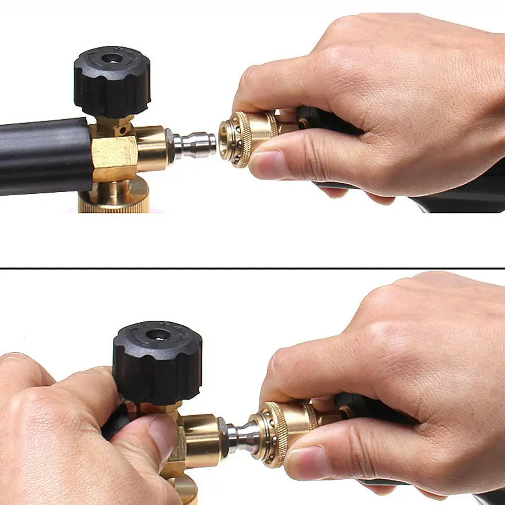 Snow Foam Cannon 1L – 1/4" Quick Connect Car Pressure Washer Gun