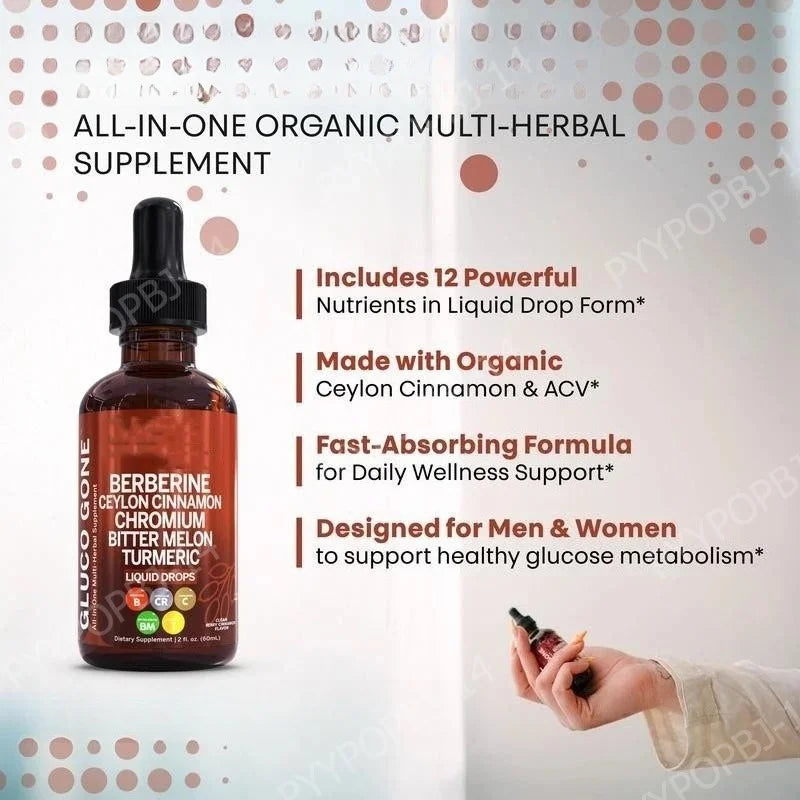 Organic Ceylon Cinnamon & Turmeric Drops – Non-GMO, Vegan Herbal Liquid Drops Oasis Select