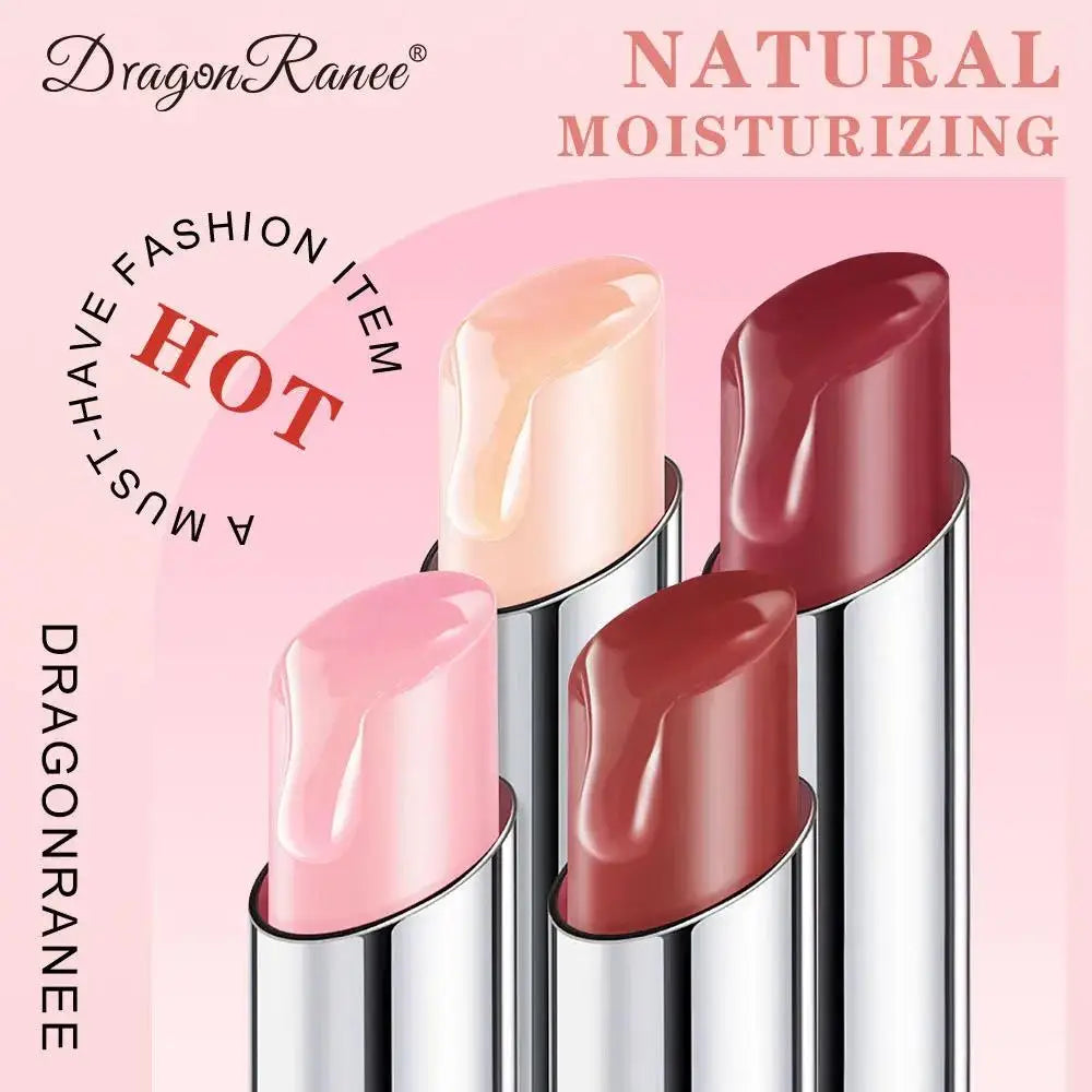 Dragon Ranee Tinted Jelly Lip Balm Set – Color-Changing 4 Pcs