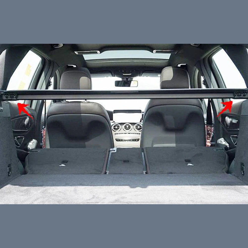 for Mercedes W246 B Class W243 GLC Class Rear Storage Cover Bracket Compatible with Roller Blind and Luggage Curtain Clip System Oasis Select