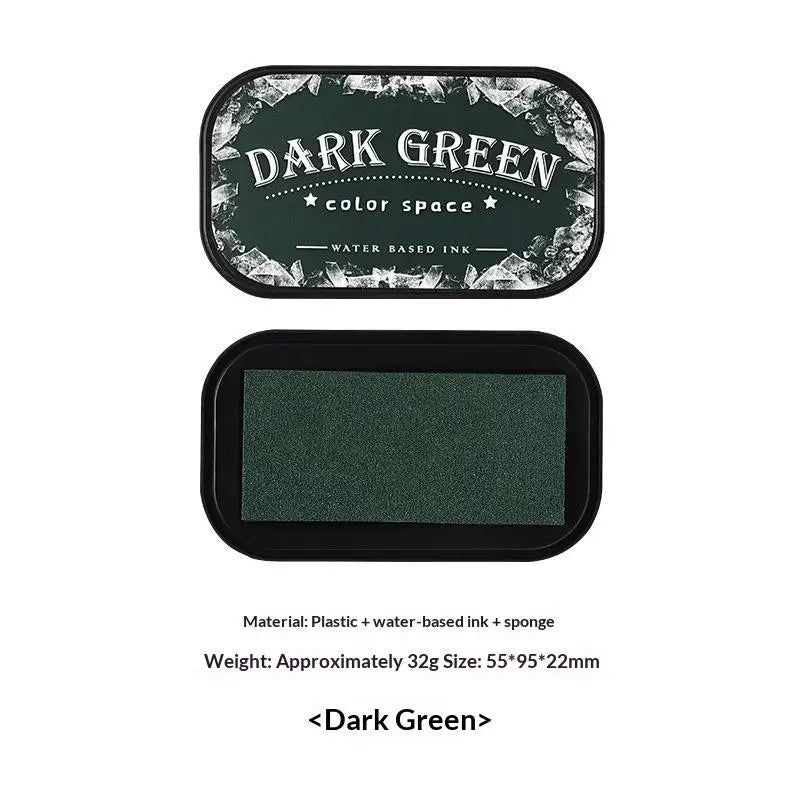 Water-Based Ink Sponge Inkpad for Stamping, Scrapbook & Planner