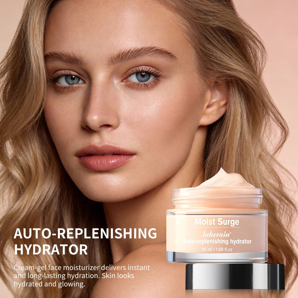 Lakerain Auto-Replenishing Face Cream – 100H Hydration 50ml Face Moisturizer Cream Oasis Select