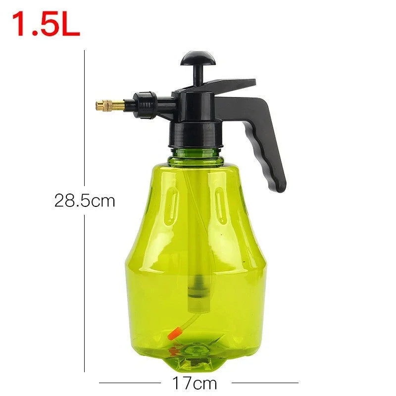 1.5L Pressure Pump Spray Bottle – Adjustable Mist & Jet Nozzle