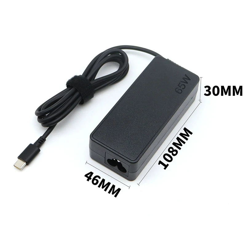 65W 20V 3.25A TYPE C Laptop Charger For Lenovo ThinkPad P51s P52s T470 T580s 45W Hp Yoga Dell ASUS USB C Power Supply Adapters Oasis Select