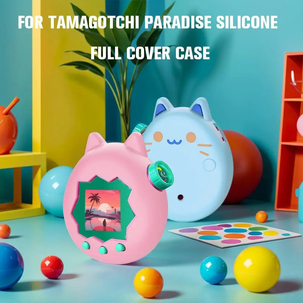 Tamagotchi Paradise Silicone Case – Cute Animal Protective Cover