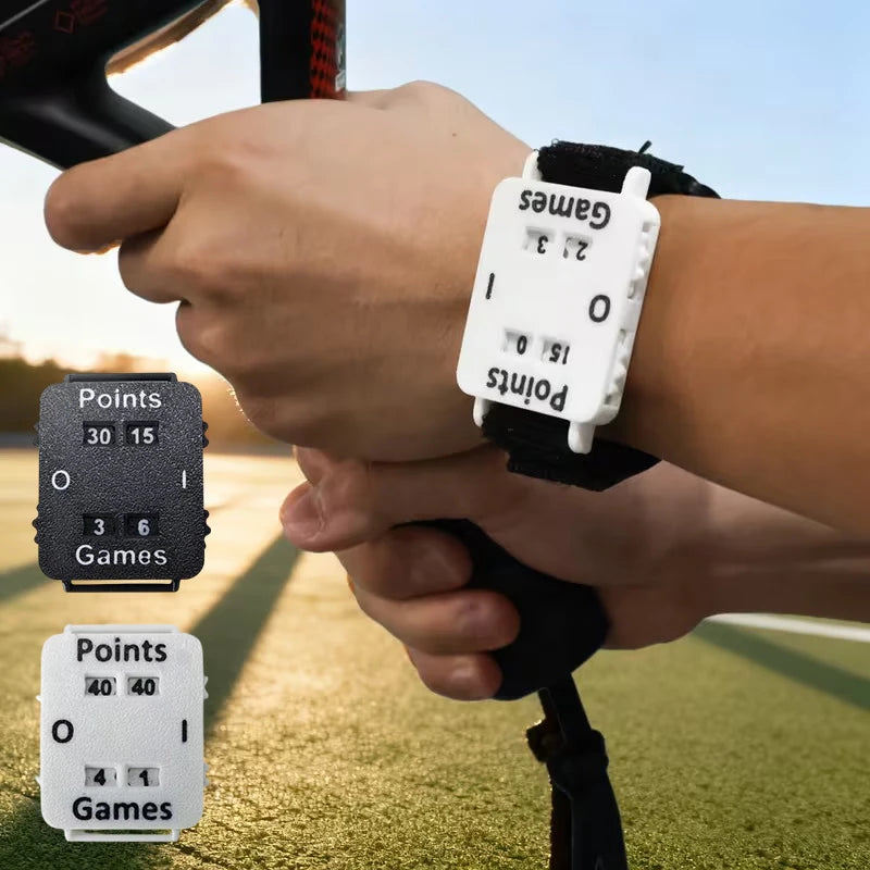 New Portable Cricket/Tennis/Padel Scorer Wristband Instant Score Tracker No Memory Loss Suitable For Coaches, Referees, Players Oasis Select