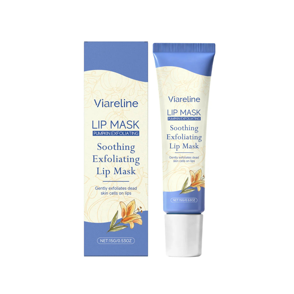 VIARELINE Lip Nourishing Mask Deep Hydration Exfoliate Brighten Skin Relieve Dryness Prevent Cracking Maintenance Lip Sooth Mask Oasis Select 15g Boxed