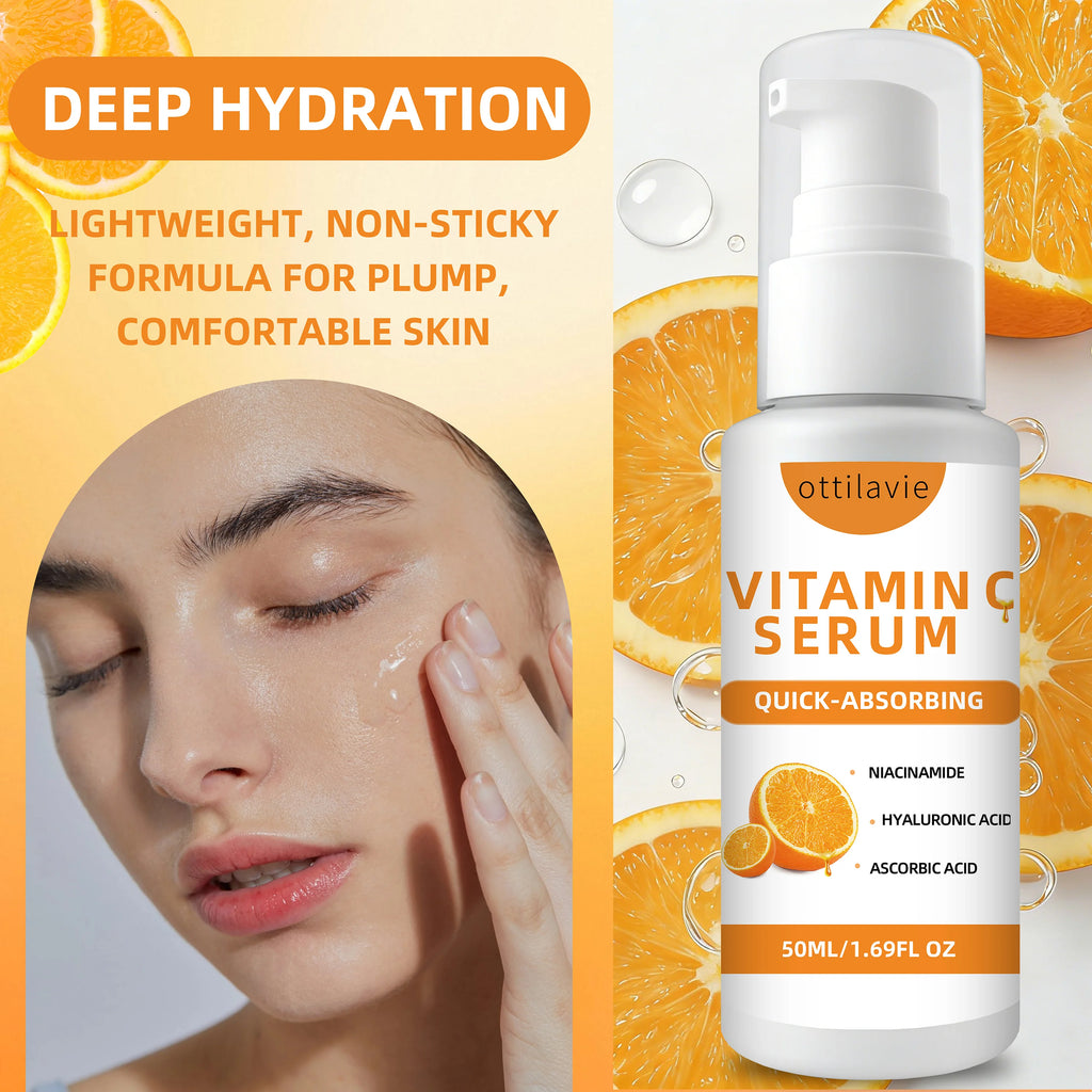 ottilavie Vitamin C Serum – Hydrating Face Serum for Sensitive Skin Vitamin C Face Serum Oasis Select