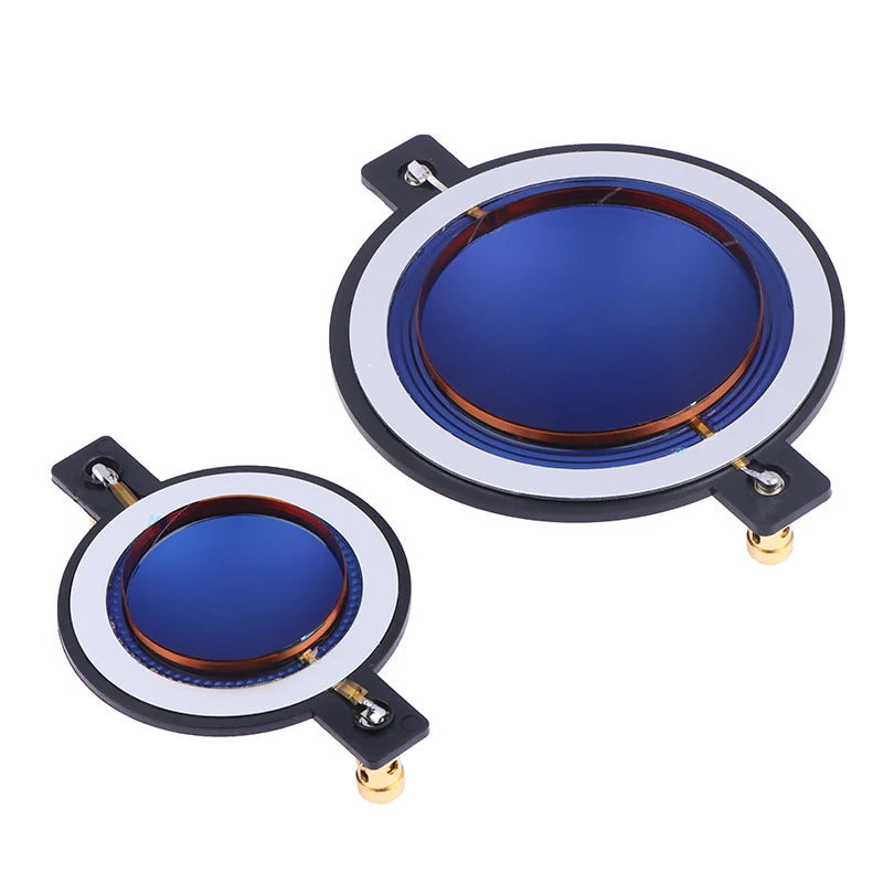 1Pc 34.4/44.4/51.2/72.2/74.5MM Titanium Film Tweeter Voice Coil Membrane Copper Wire DIY Treble Speaker Blue Repair Accessories Oasis Select