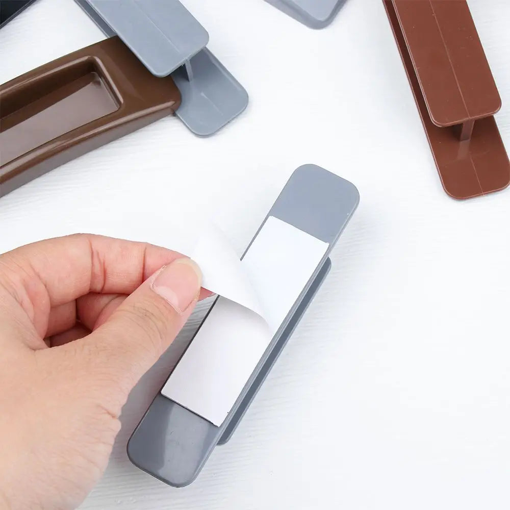 2Pcs Window Cabinet Drawer Organizer Wardrobe Handle Self-adhesive Door Handle Paste Open Sliding Door Knob Auxiliary Device Oasis Select