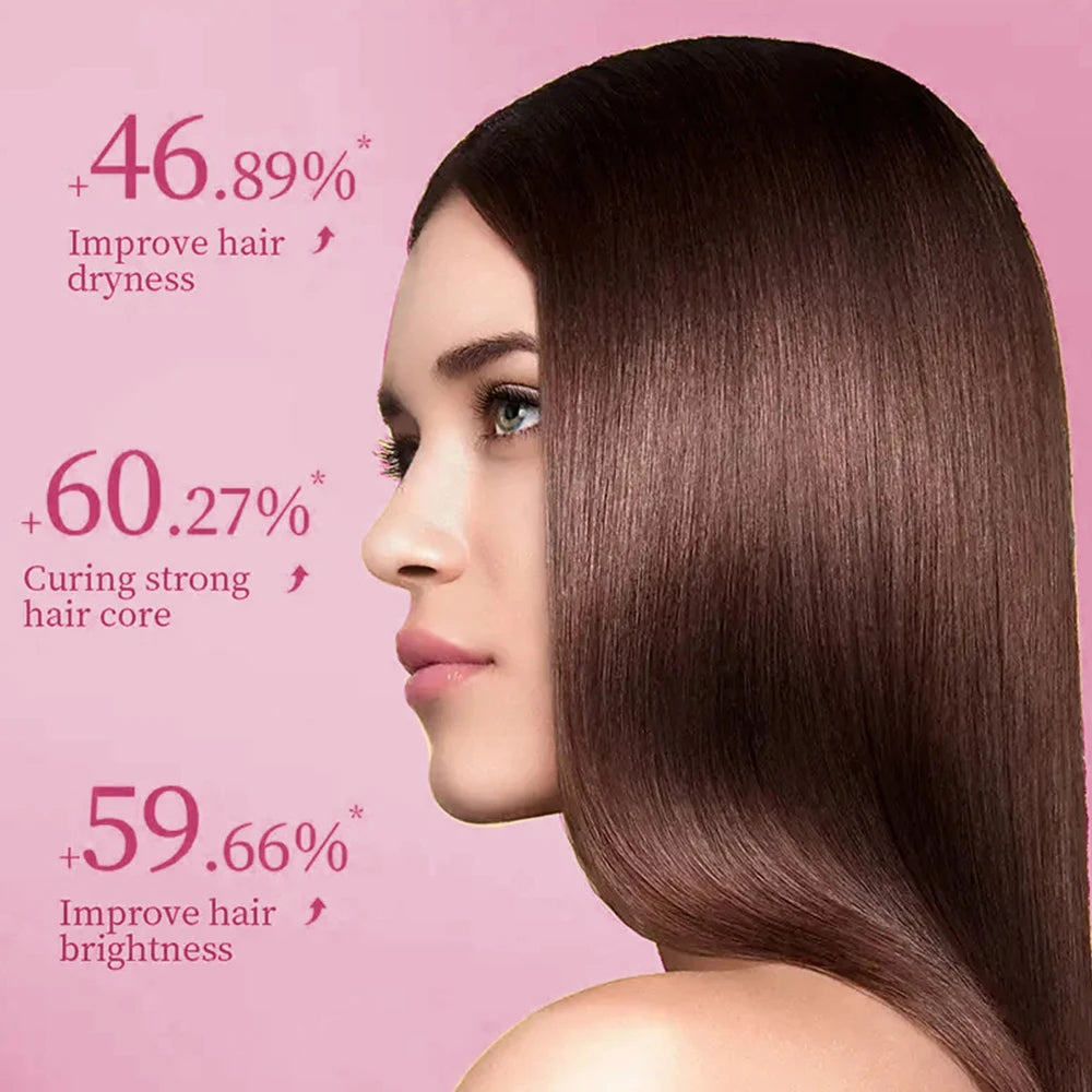Keratin Collagen Hair Mask Magical Straighten Repair Dry Frizzy Damaged Treat Cream Pro Soft Smooth Shiny Deep Moisturizing Care Oasis Select