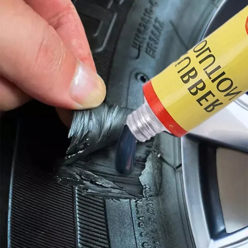 30-5pcs Car Motorcycle Bicycle Tire Repairing Glue Inner Tube Puncture Repair Glue Agent Emergency Portable Repairing Tyres Oasis Select