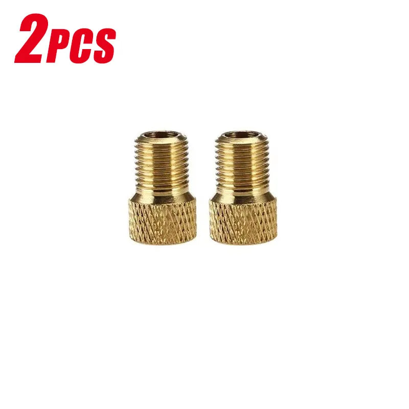 2/8/16Pcs Bicycle Valve Adapter Cap Presta To Schrader Adapter French Valve Bike Nozzle Inflator Nipple Mtb Bicycle Accessories Oasis Select 2pcs